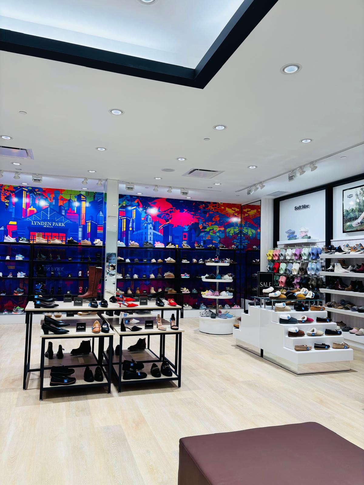 Custom retail interior millwork built by Leewood Finishing